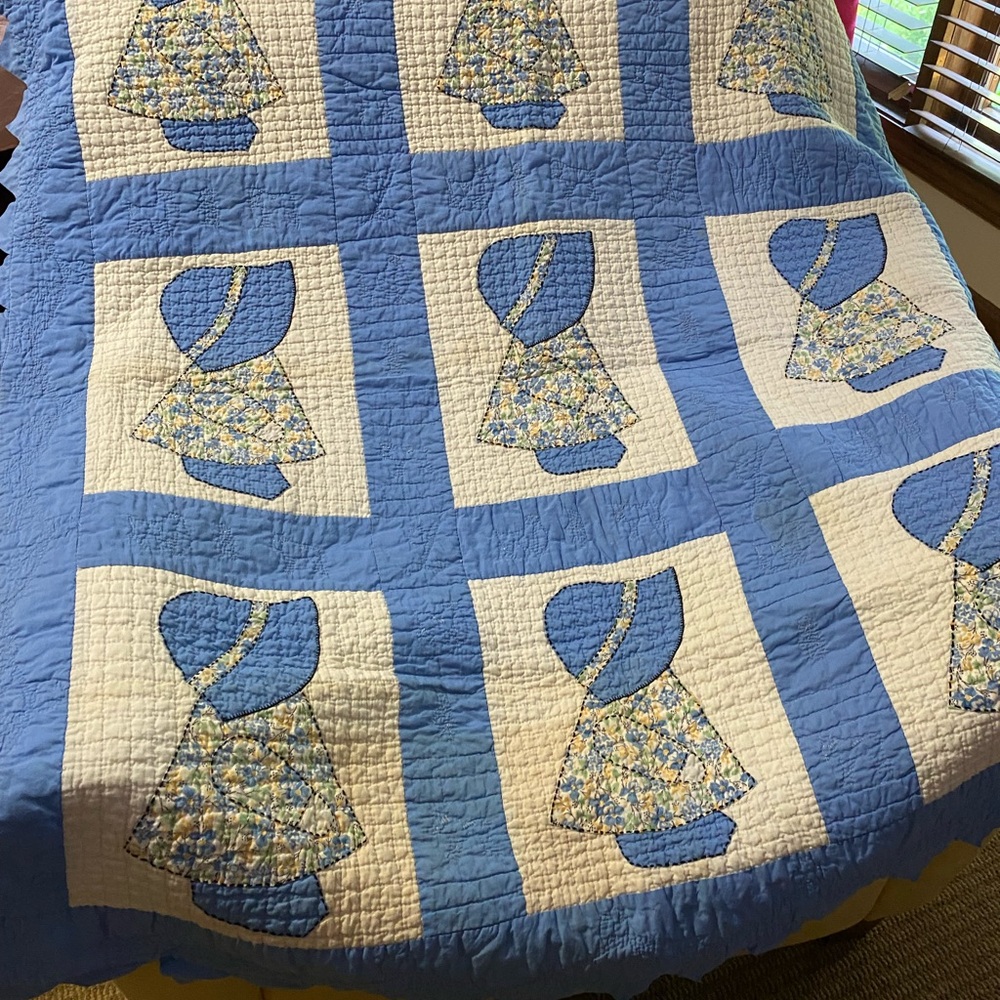 Vintage Quilt  Holly Hobby Hand Made